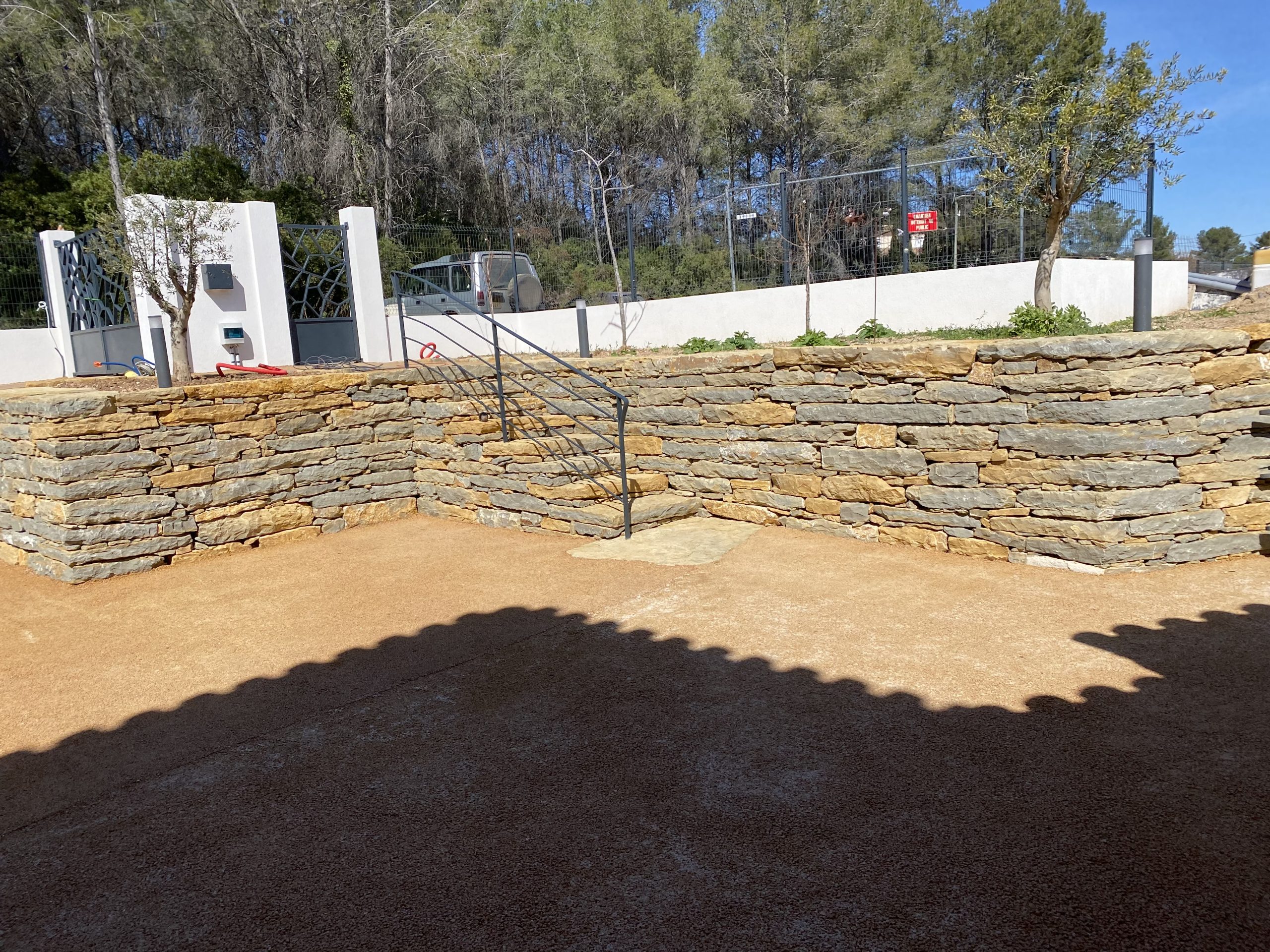 Enrochement Ollioules - réalisation 2