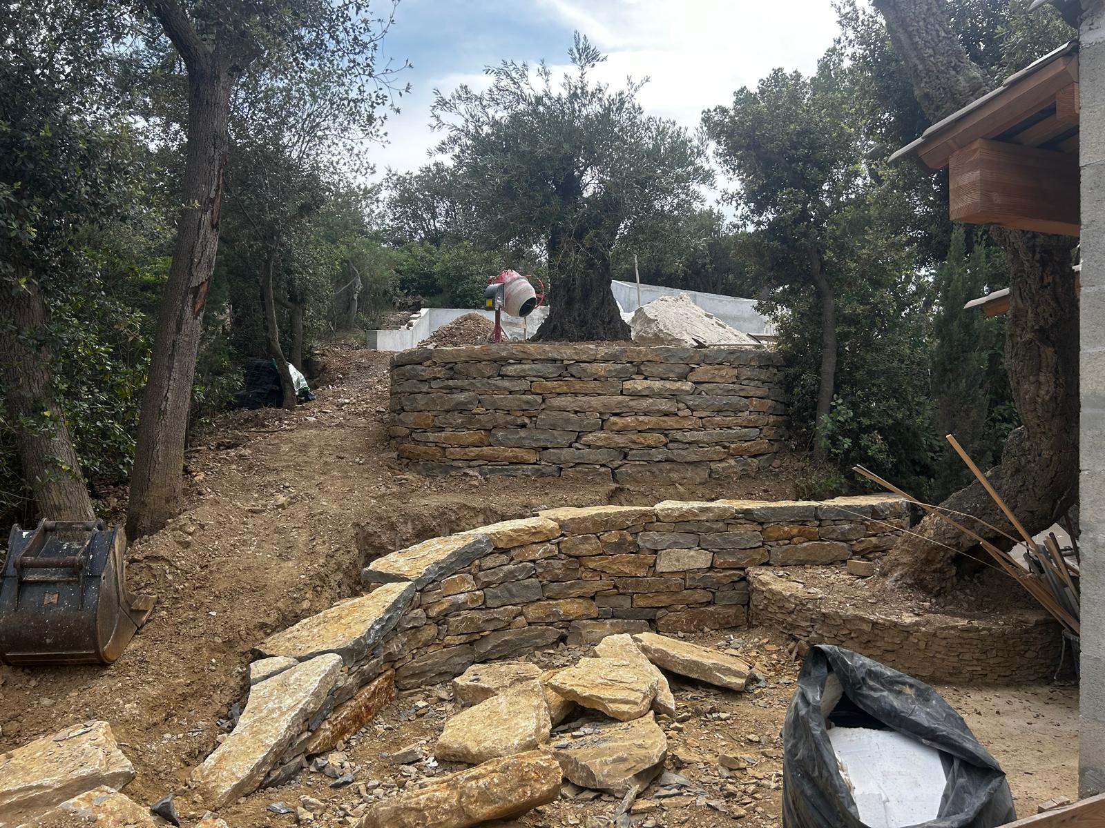 Enrochement Ollioules - réalisation 3